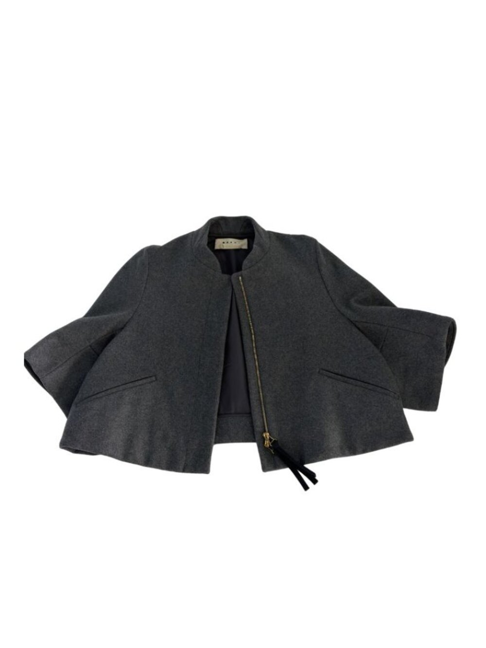 Marni Grey Flannel Jacket Size 44